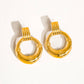 Siya 18K Gold Non-Tarnish Statement Hoop Earring