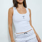 Martini Embroidered Tank