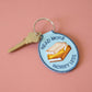 Read More Embroidered Keychain | bookish, reader, gift