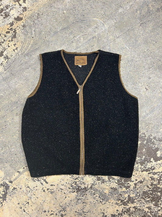 LL Dark Fuzzy Vest