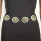 Western Mini Turquoise Belt