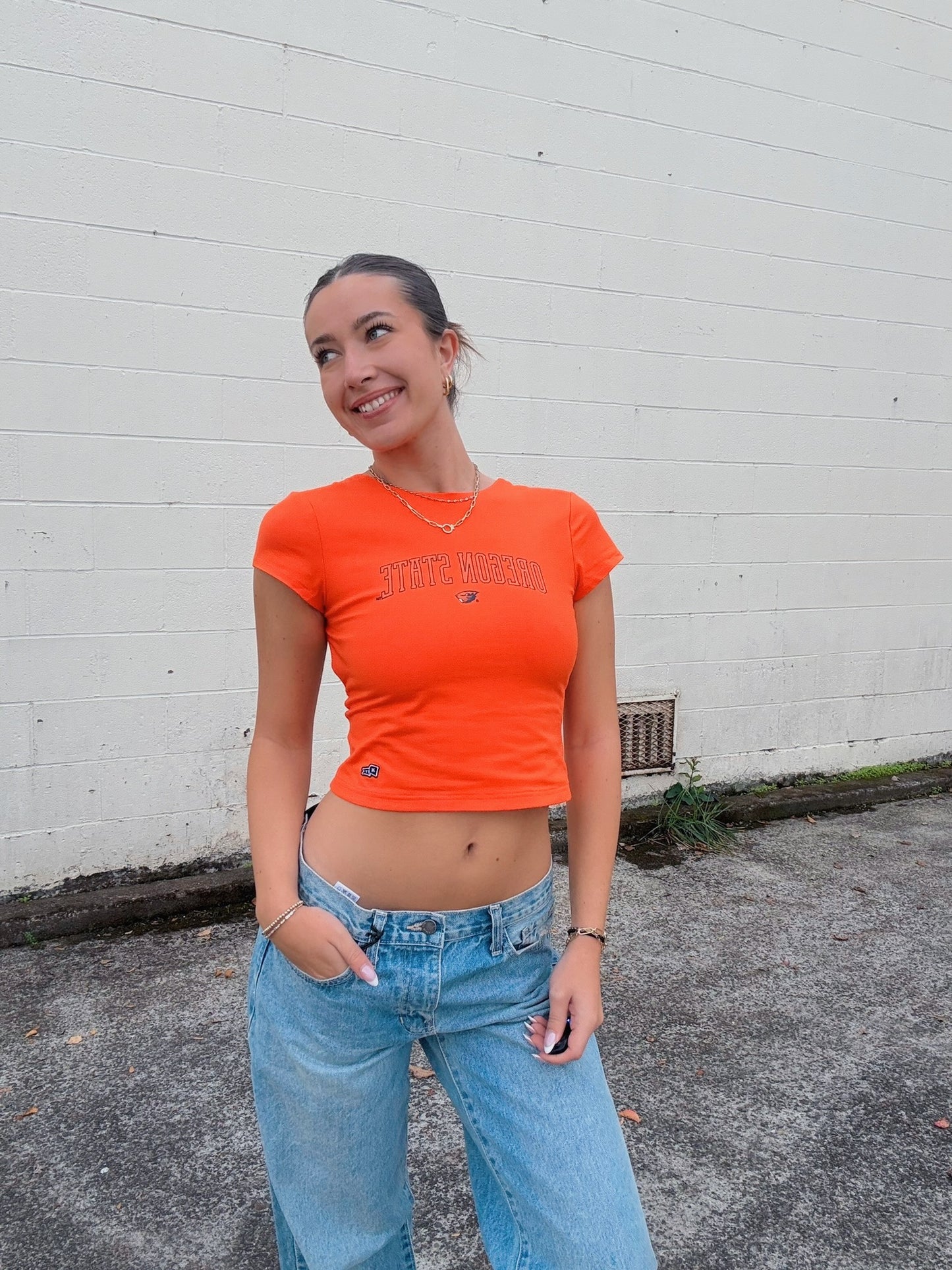 Oregon State Backless Top