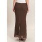 Textured Maxi Skirt