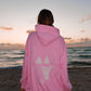 Lottie Pink Bikini Beaded Ocean Hoodie