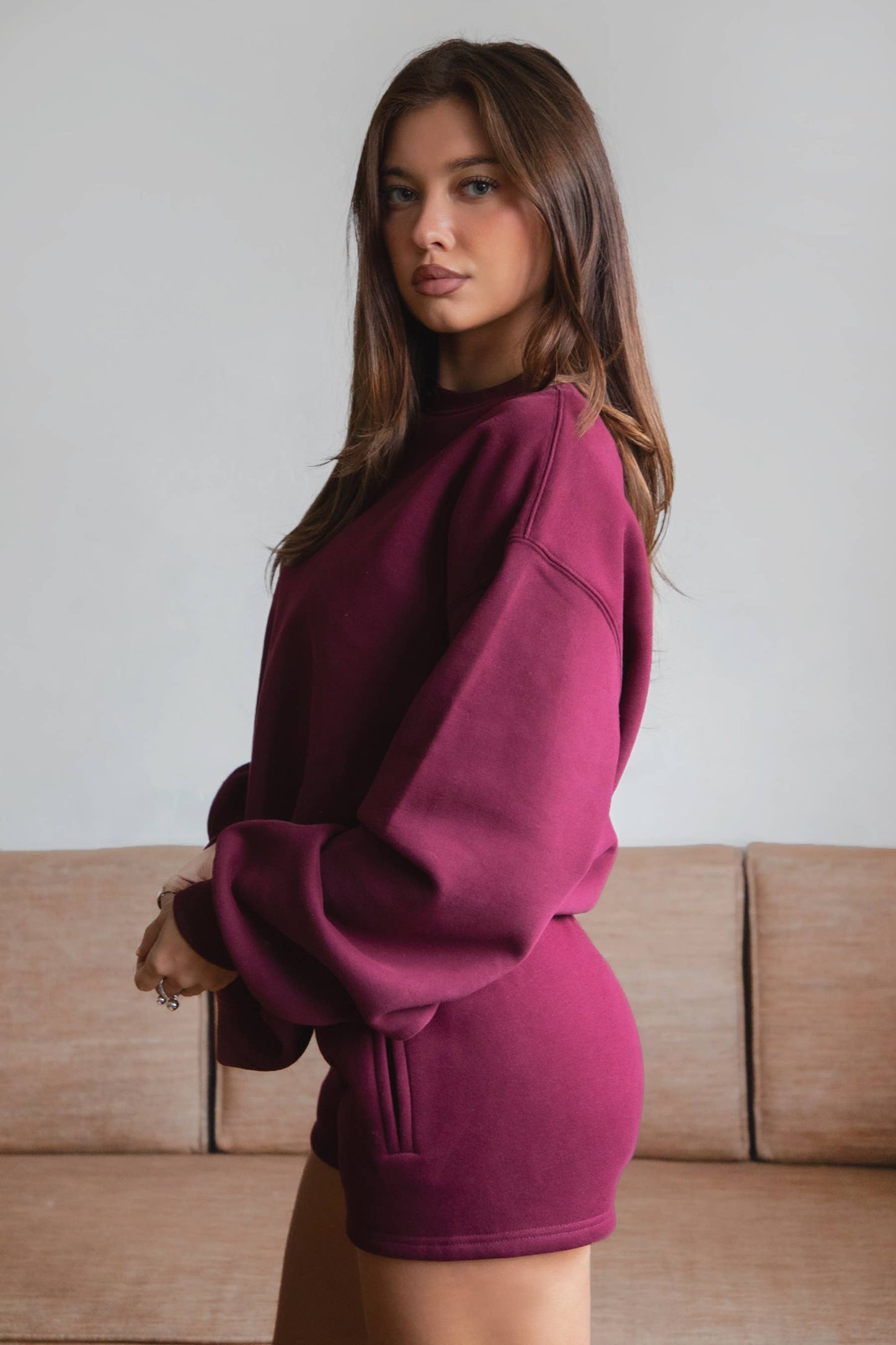 Cloud Fleece Crew Neck Pullover Sweatshirt
