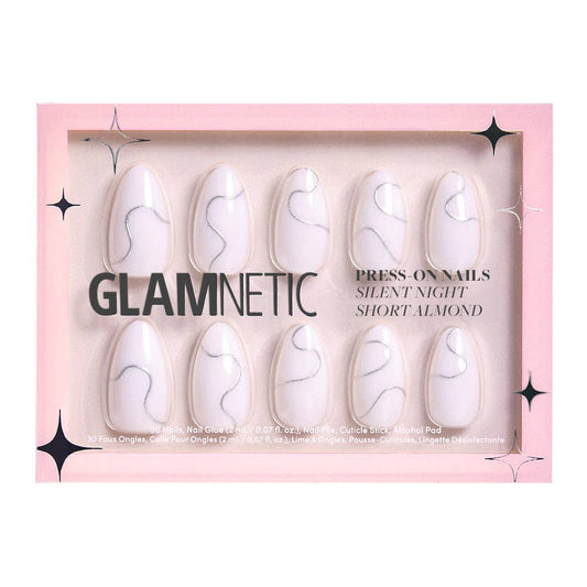 Silent Night Press-On Nails