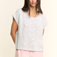 Soft Button-Front Knit Top
