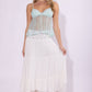 Lace Cup Detailed Cami Sequins BabyDoll Top