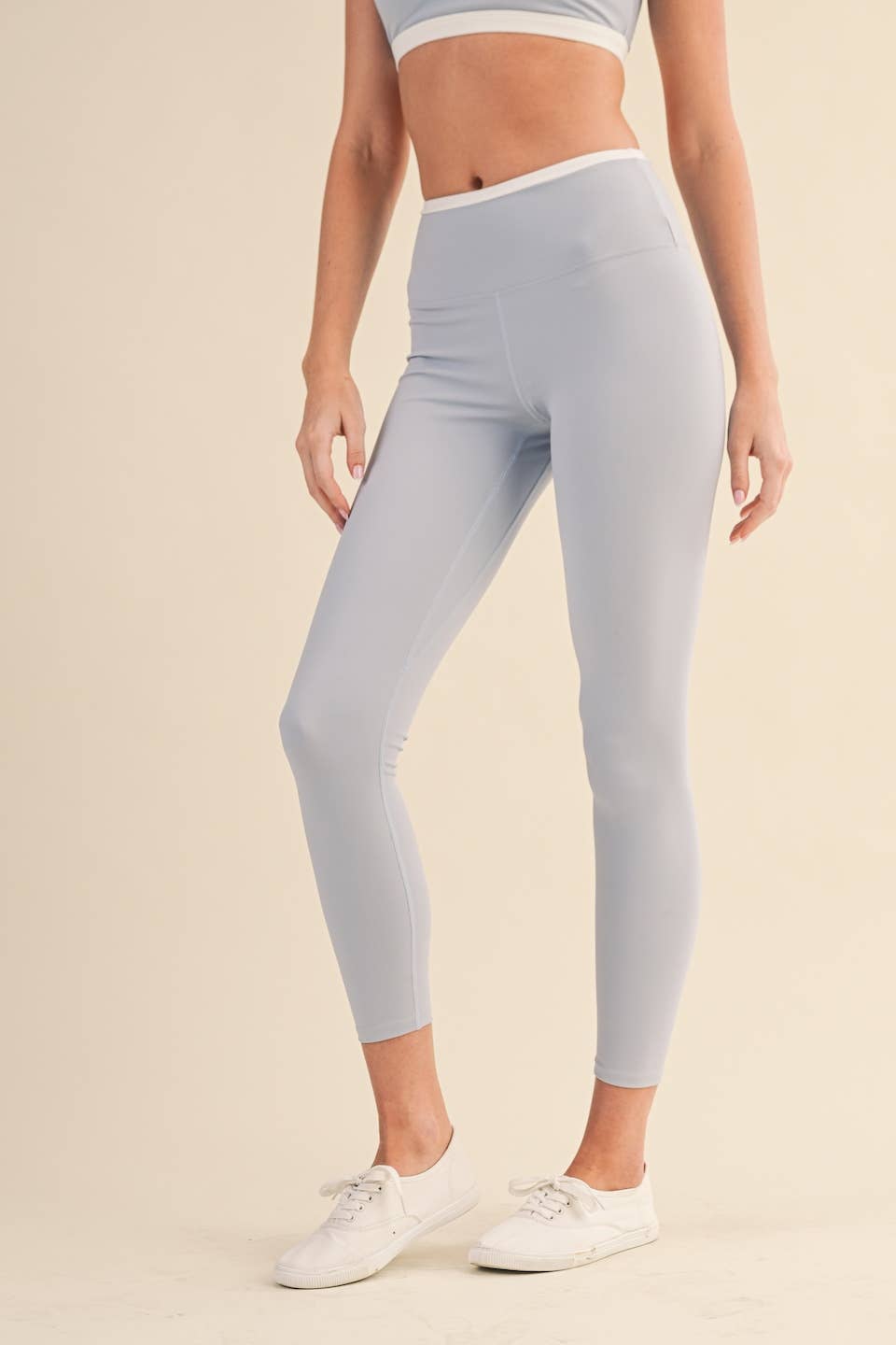 Contrast Binding Legging