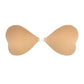A/B: Heart Shaped Bra Beige