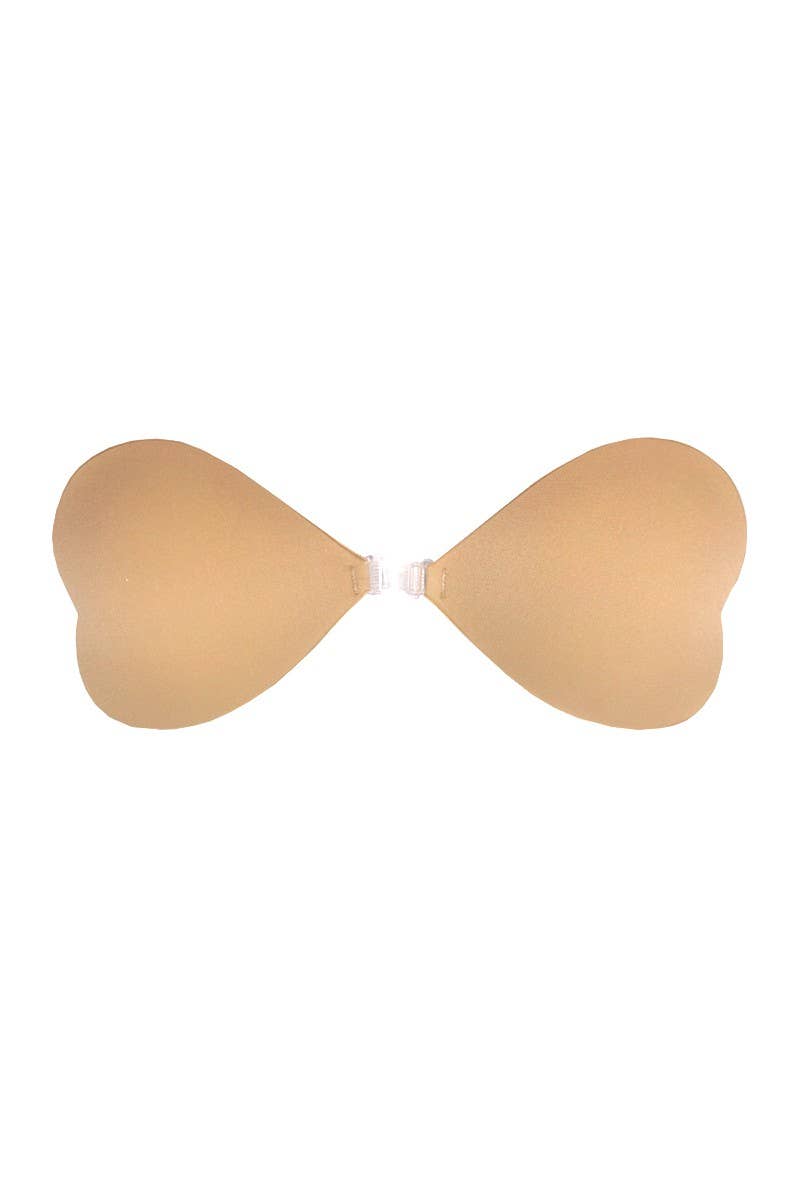 A/B: Heart Shaped Bra Beige
