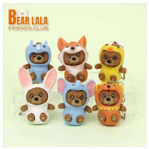 BEAR LALA DRESS UP RANDOM KEYCHAIN VOL.2