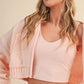 Kat Knit Zip Up Hoodie Sweater