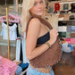 Studded Velvet Bag