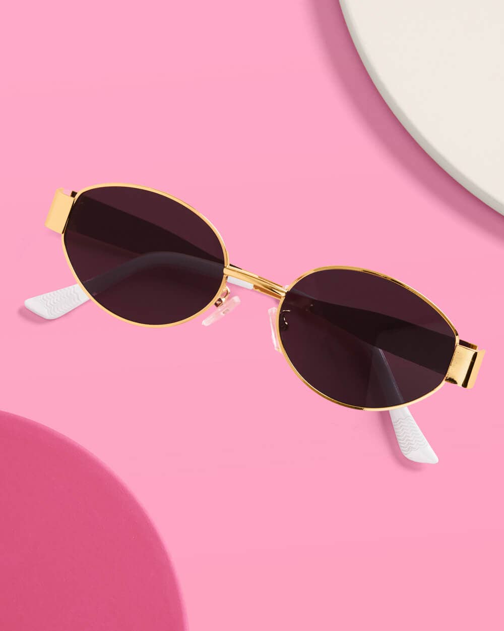 Golden Bride Sunnies - pearl embossed sunglasses, bride accessories, bachelorette