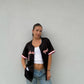 Black OSU #1 Baseball Jersey