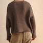 Round Neck Knit Sweater