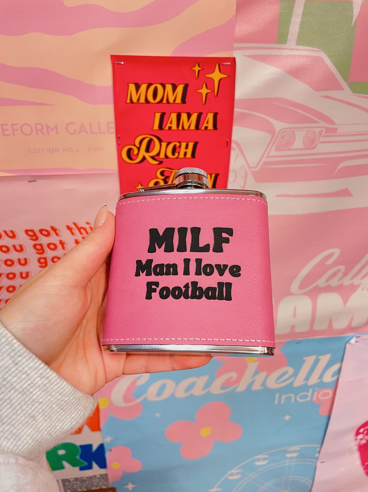 Milf Pink Flask