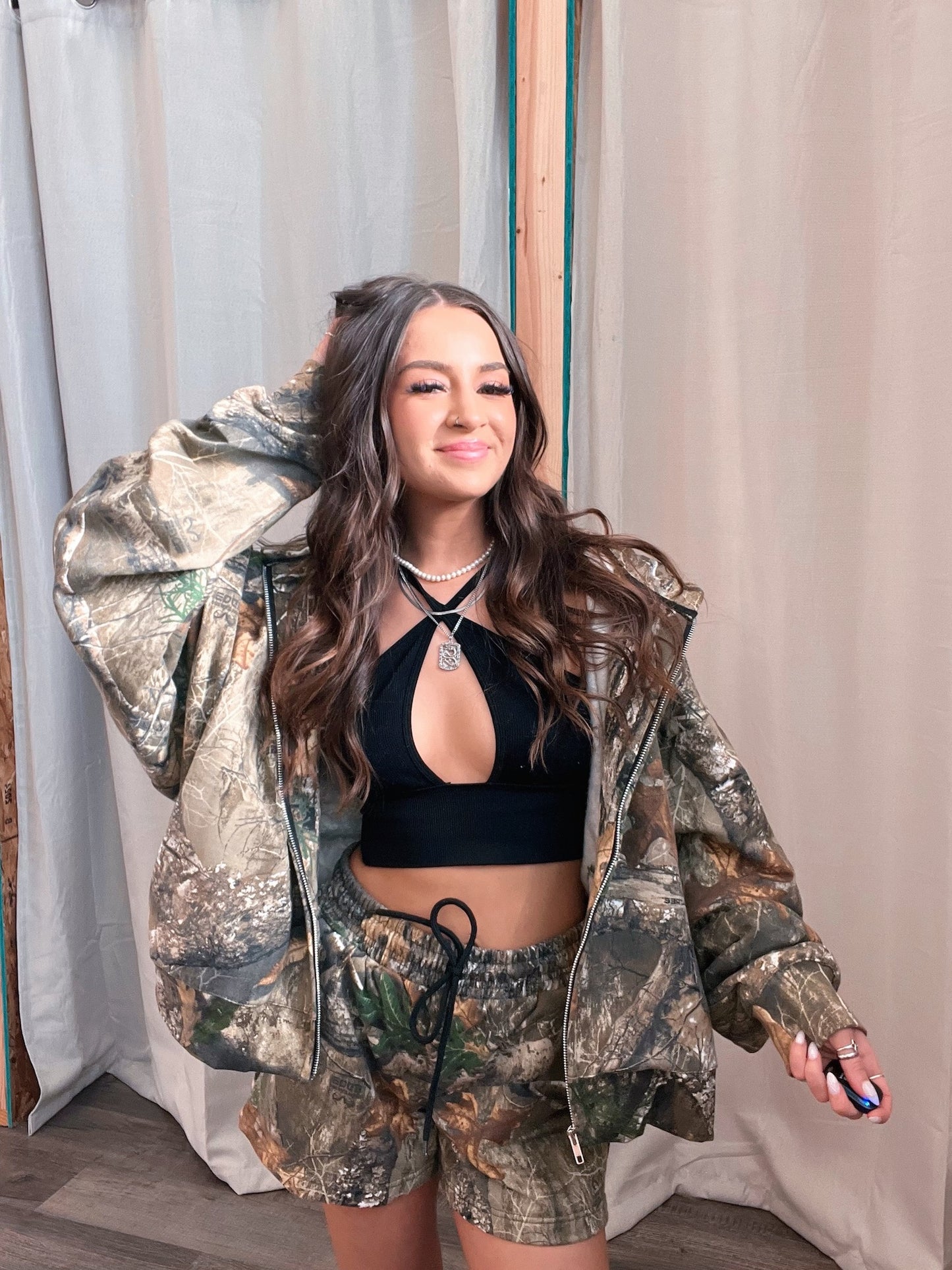 Camo Zip-Up