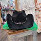 Black Western Cowgirl Hat