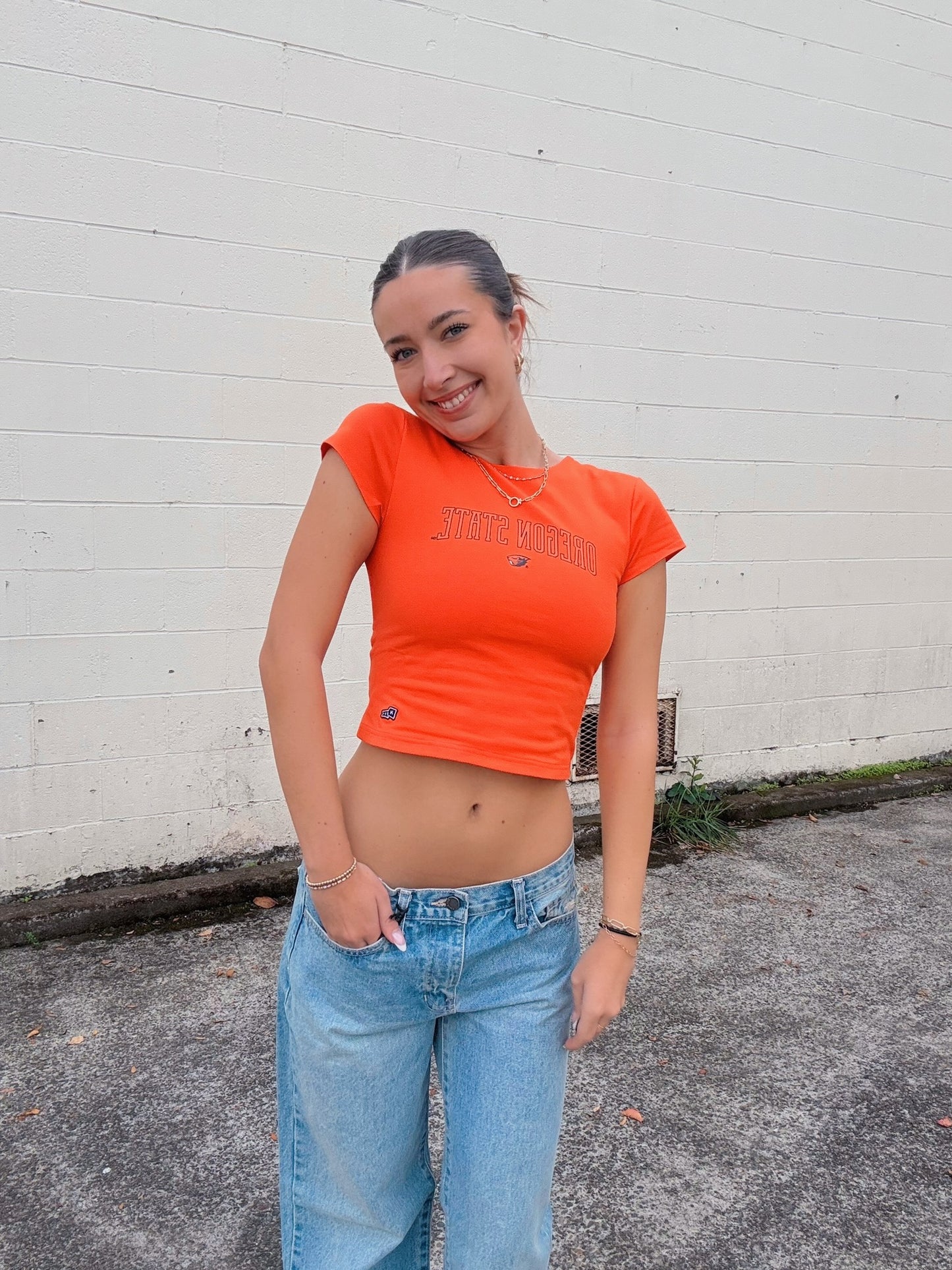 Oregon State Backless Top