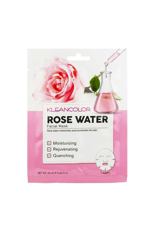 Kleancolor FM420 Facial Mask Rose Water - 12pc