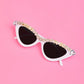 Bride Sunglasses: Rhinestone
