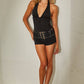 Outlaw Studded Belt Shorts