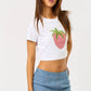 Strawberry Patchwork Relax Fit Tee