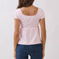 Stripe Babydoll Top