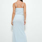 Lace Trim Mesh Cami