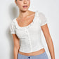 Florian Eyelet Top