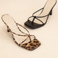 Thin Strap Kitten Heels