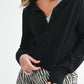 Ribbed Button-Up Knit Cardigan