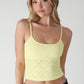 Floral Textured Lace Cami