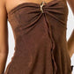 Tube Flyaway Top with Trim