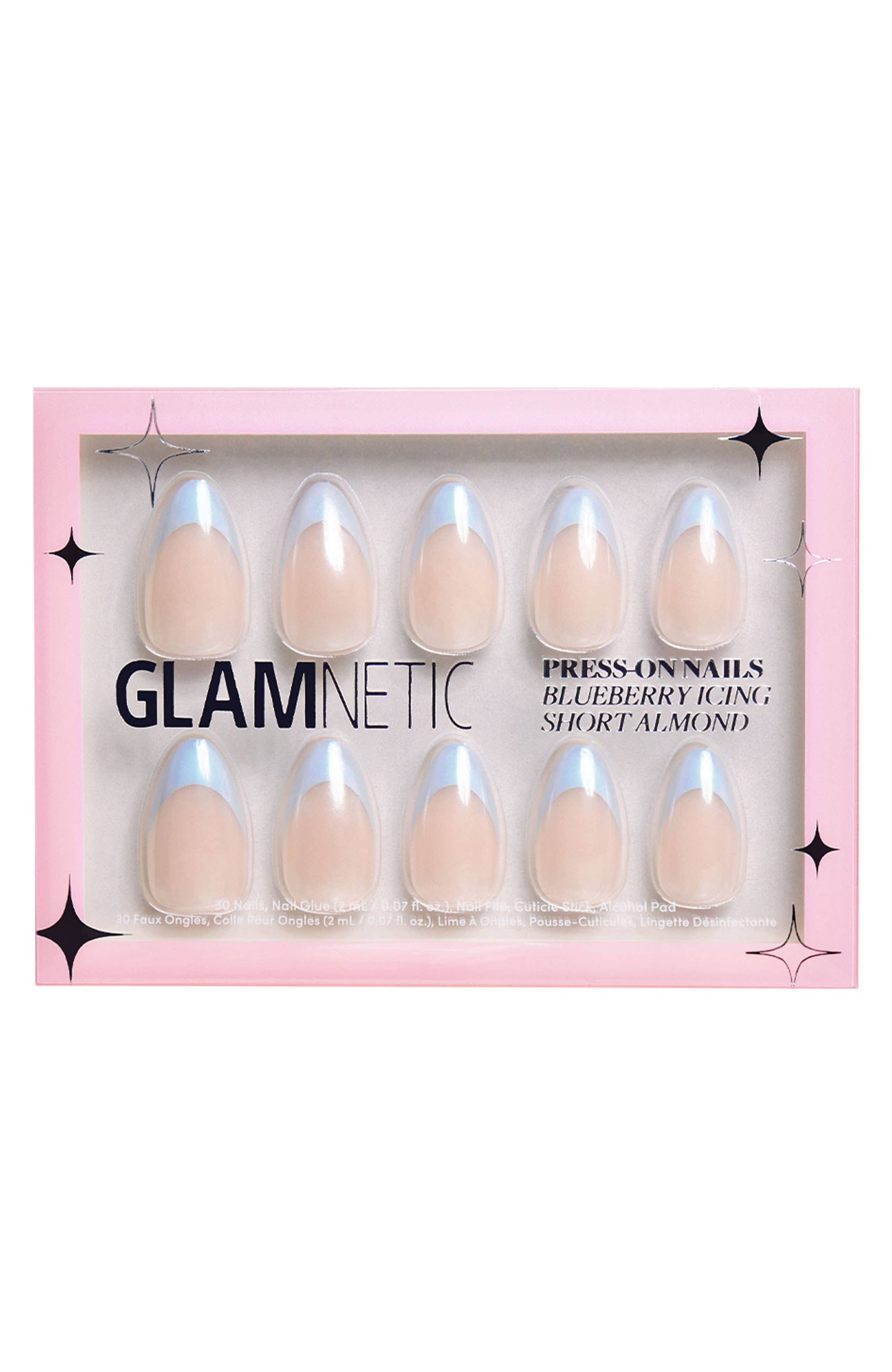 Blueberry Icing Press-On Nails