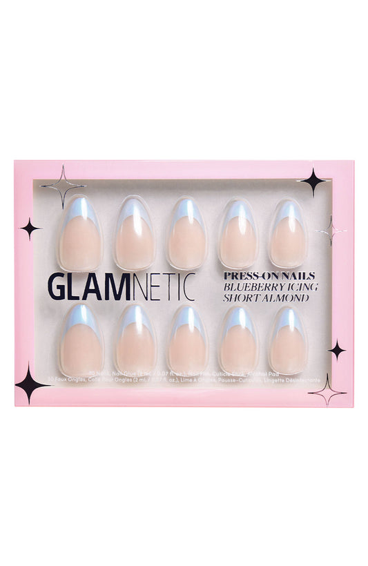 Blueberry Icing Press-On Nails