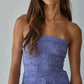 Knit Modal Nylon Spandex Seamless Jacquard Tube Top