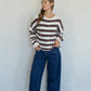 Piper Cardigan - Varsity Stripe