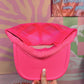 Blink If You Want Me Trucker Hat: Pink