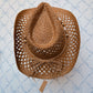 Seashell Cowgirl Hat-Tan