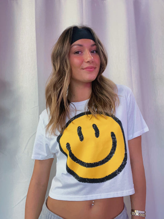 Smiley Face Graphic Tee