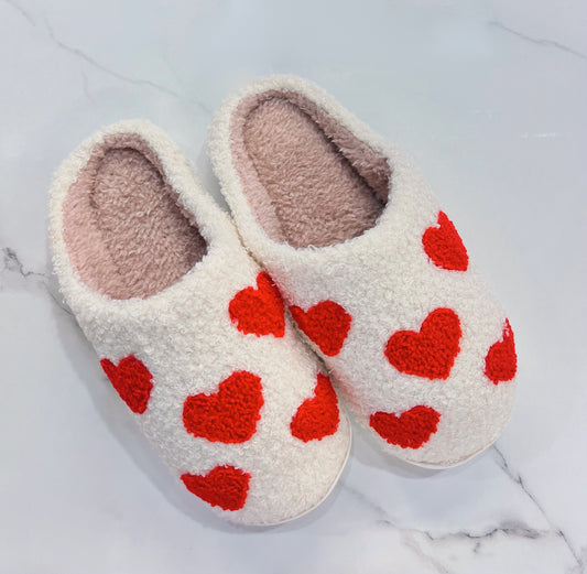 Heart Slippers