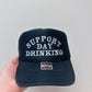 Support Day Drinking Trucker Hat: Black