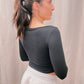 Smealess Long Sleeve W/Lace