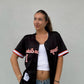 Black OSU #1 Baseball Jersey