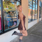 Chocolate Polka Dot Dress