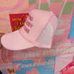 Accepting sugar daddy Baby Pink Trucker Hat