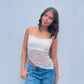 Kelly Lace Asymmetrical Top